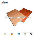 Alusign wooden design rust wall cladding panel